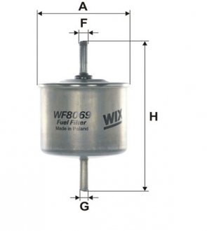 WF8069 WIX FILTERS Фільтр палива