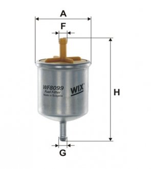 WF8099 WIX FILTERS Фильтр топлива