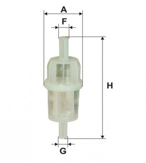 WF8126 WIX FILTERS Фильтр топливный