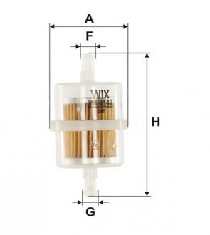 WF8140 WIX FILTERS Фильтр топлива