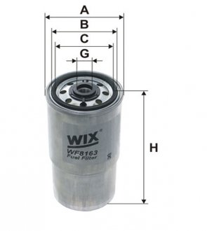 WF8163 WIX FILTERS Фильтр топлива