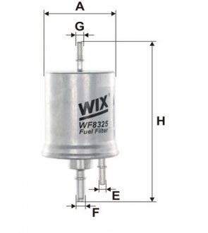 WF8325 WIX FILTERS Фильтр топлива