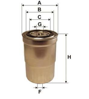 WF8341 WIX FILTERS Фільтр палив. PP856/1/WF8341 (вир-во WIX-FILTERS)