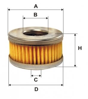 WF8351 WIX FILTERS Фильтр топливный