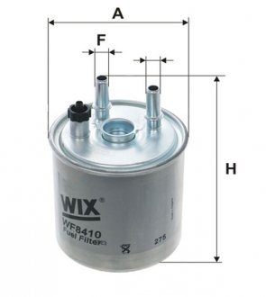 WF8410 WIX FILTERS Фильтр топливный Renault KANGOO BE BOP (KW0/1_) (09-) (WF8410) WIX