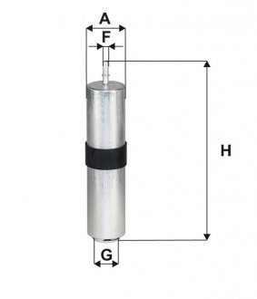 WF8525 WIX FILTERS Фильтр топлива