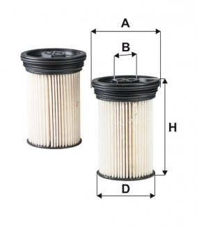 WF8546 WIX FILTERS Фильтр топлива