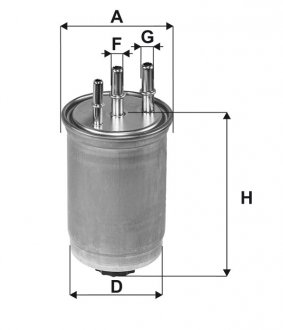 WF8569 WIX FILTERS Фильтр топливный