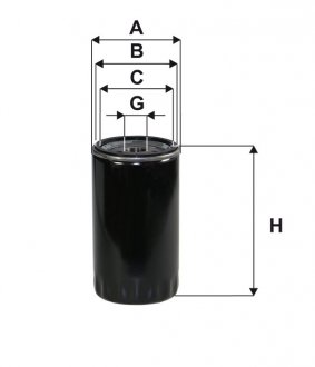 WL7090 WIX FILTERS Фільтр оливний