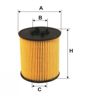 WL7241 WIX FILTERS Фільтр масляний двигуна OPEL ASTRA WL7241/OE648/2 (вир-во WIX-FILTERS)