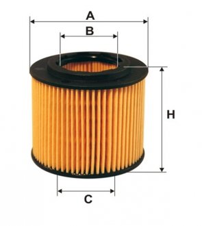 WL7318 WIX FILTERS Фильтр масляный Seat Cordoba III, Ibiza IV, Ibiza V/Skoda Fabia, Fabia II, Praktik, Roomster (WL7318) WIX