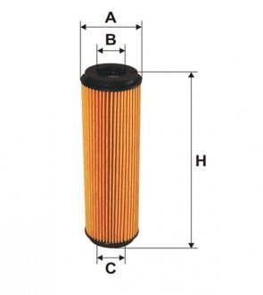 WL7322 WIX FILTERS Фильтр масляный Mercedes C (W203/C203/T203), C (W204/S204), CLC (CL203), CLK (A/C209), E (W/S211), E (W212), SLK (R171) (WL7322) WIX