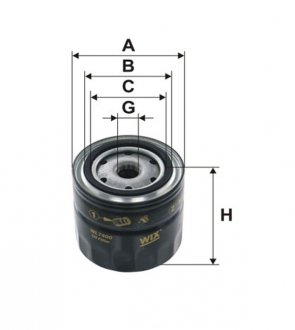 WL7400 WIX FILTERS Фільтр масляний