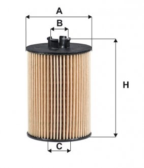 WL7405 WIX FILTERS Фільтр масляний двигуна OE640/9/WL7405 (вир-во WIX-FILTERS)