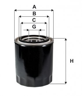 WL7450 WIX FILTERS Фільтр масляний