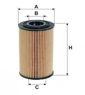 WL7477 WIX FILTERS Фильтр масляный Kia OPTIMA (16-) (WL7477) WIX