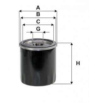 WL7530 WIX FILTERS Фильтр масла