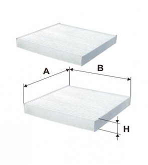 WP2076 WIX FILTERS Фільтр салону