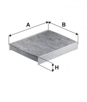 WP2097 WIX FILTERS Фільтр салону вугільний