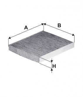 WP2171 WIX FILTERS Фільтр салону вугільний