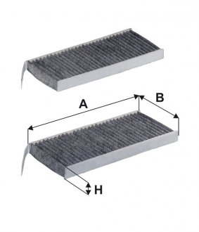 WP9337 WIX FILTERS Фільтр салону вугільний