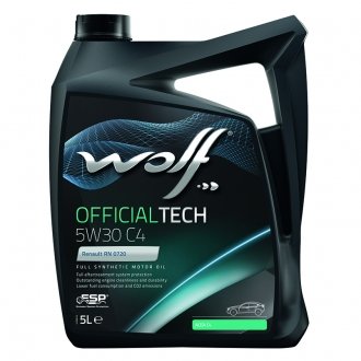 8308512 Wolf Олія моторна Wolf Officialtech C4 5W-30 (5 л)