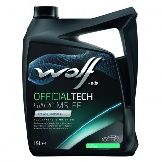 8320385 Wolf Олія моторна Wolf Officialtech MS-FE 5W-20 (5 л)