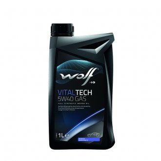 8325892 Wolf VITALTECH 5W40 GAS 1Lx12