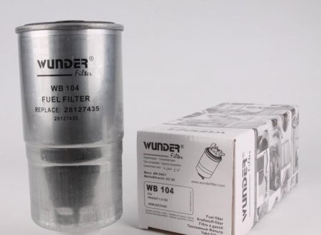 WB 104 WUNDER FILTER Фильтр топливный WUNDER WB 104