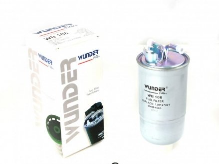 WB 106 WUNDER FILTER Фільтр паливний WUNDER WB 106