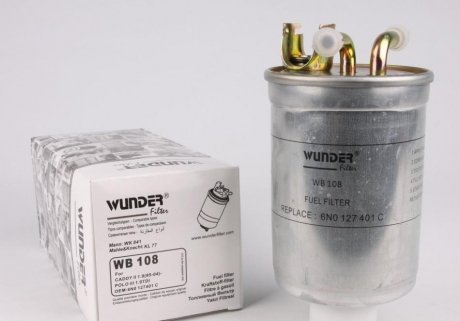 WB 108 WUNDER FILTER Фильтр топливный WUNDER WB 108