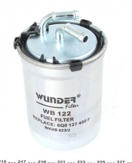 WB 122 WUNDER FILTER Фильтр топливный WUNDER WB 122