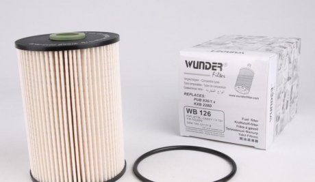 WB 126 WUNDER FILTER Фільтр паливний WUNDER WB 126