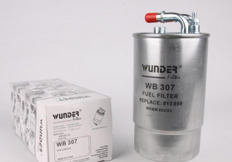 WB 307 WUNDER FILTER Фільтр паливний WUNDER WB 307