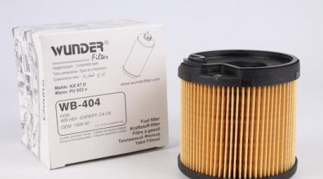 WB 404 WUNDER FILTER Фильтр топливный WUNDER WB 404