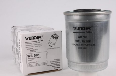 WB 501 WUNDER FILTER Фільтр паливний WUNDER WB 501