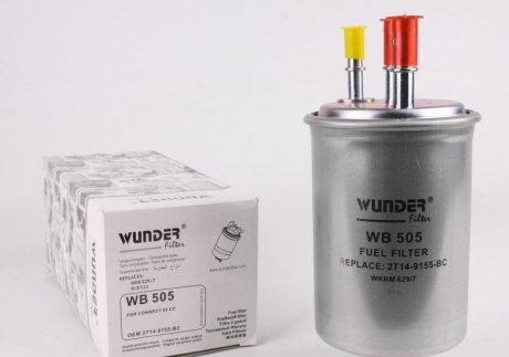 WB 505 WUNDER FILTER Фильтр топливный WUNDER WB 505