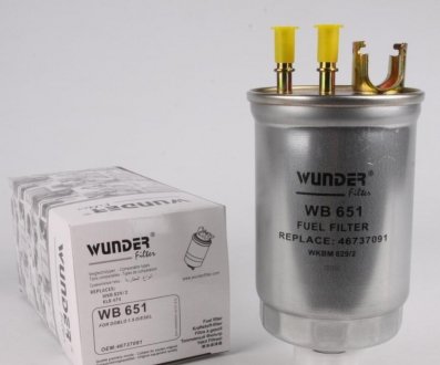 WB 651 WUNDER FILTER Фільтр паливний WUNDER WB 651