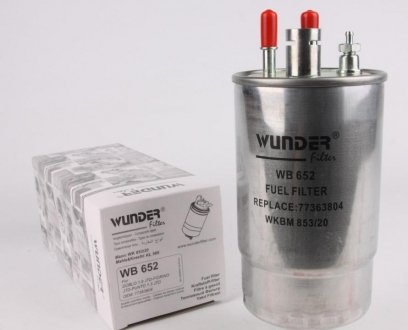 WB 652 WUNDER FILTER Фильтр топливный WUNDER WB 652