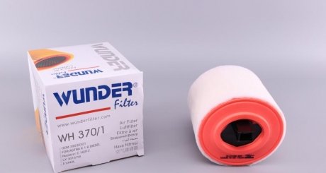 WH 370/1 WUNDER FILTER Фильтр воздушный WUNDER WH 370/1