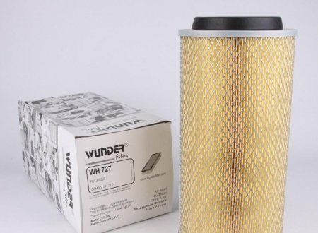 WH 727 WUNDER FILTER Фильтр воздушный MB 207-410D (вставка) WUNDER FILTER WH 727