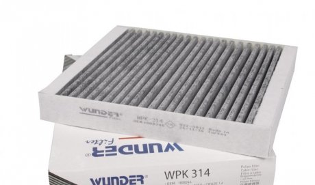 WPK 314 WUNDER FILTER Фильтр салона WUNDER WPK 314