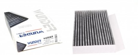 WPK 811 WUNDER FILTER Фільтр салону Renault Megane III 08- (вугільний) WUNDER FILTER WPK 811