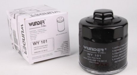 WY 101 WUNDER FILTER Фильтр масляный WUNDER WY 101