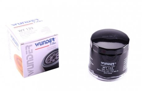 WY 133 WUNDER FILTER Фильтр масляный WUNDER WY 133