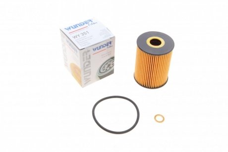 WY 351 WUNDER FILTER Фильтр масляный WUNDER WY 351