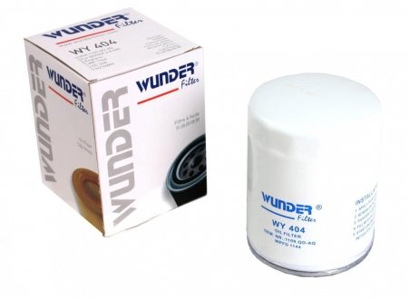 WY 404 WUNDER FILTER Фільтр масляний WUNDER WY 404