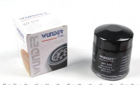 WY 558 WUNDER FILTER Фильтр масляный WUNDER WY 558