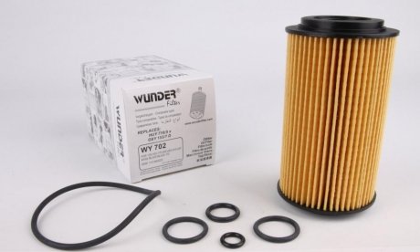 WY 702 WUNDER FILTER Фільтр масляний WUNDER WY 702