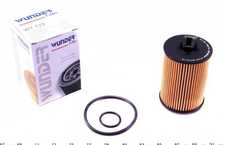 WY 720 WUNDER FILTER Фильтр масляный WUNDER WY 720